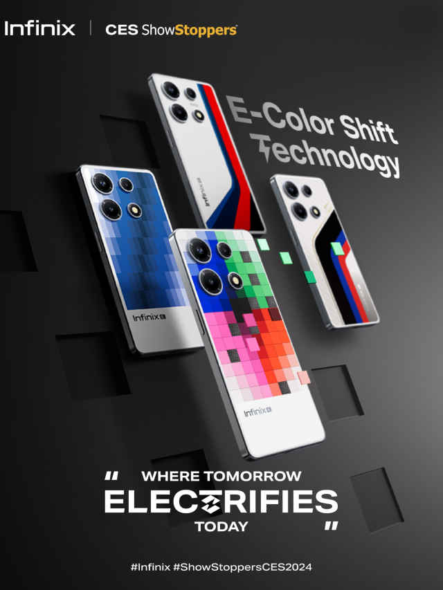 Infinix color changing technology Banner