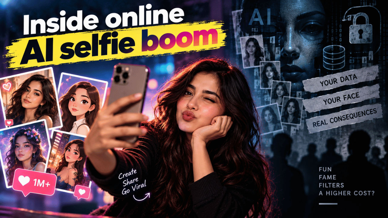 Inside online AI selfie boom: Hidden cost of viral AI image trends explained