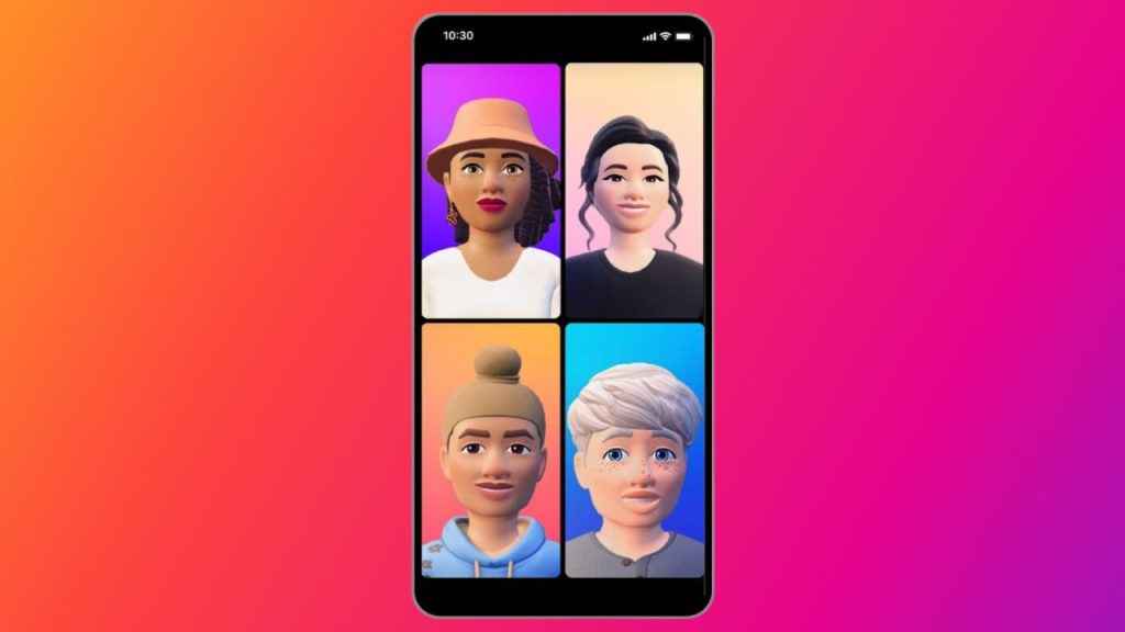 How to replace yourself with your avatar during Instagram video calls
