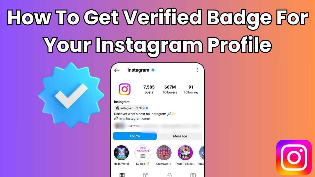 How to get verified badge for your Instagram profile: Quick guide