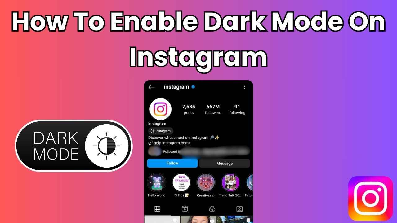 Enhance your Instagram experience: Here’s how to activate dark mode