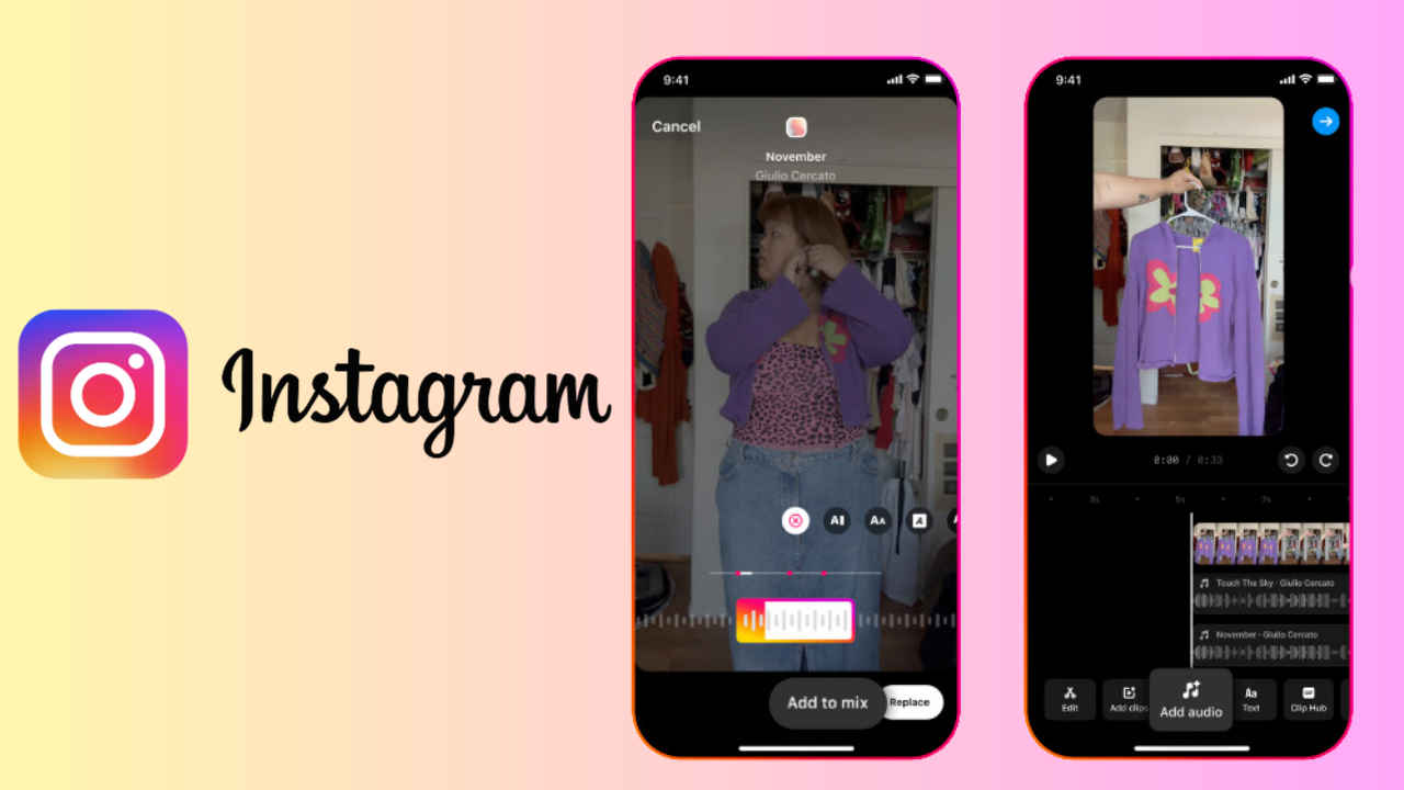 Instagram now lets you add multiple audio tracks to a single Reel