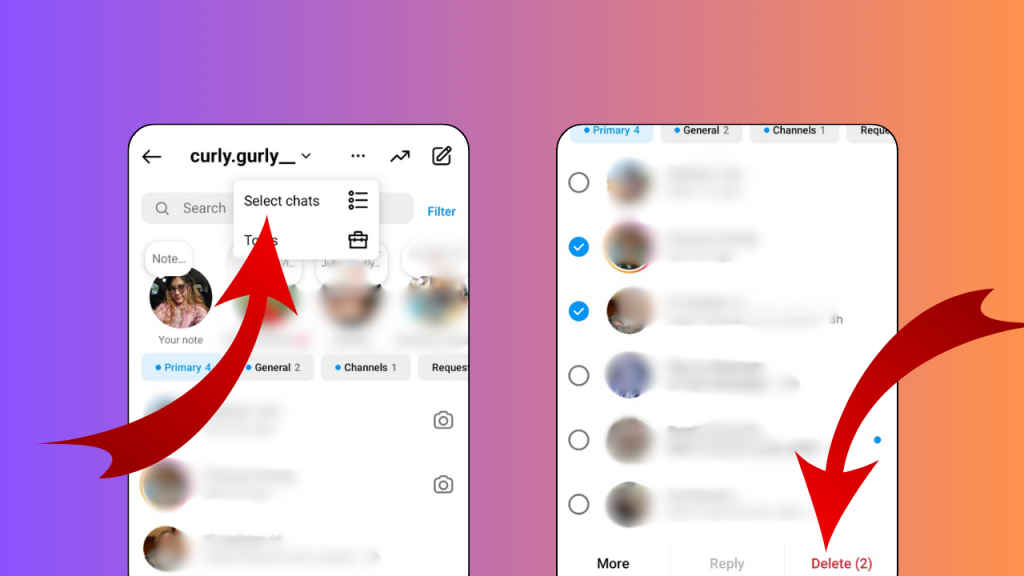 How to delete multiple Instagram DMs at once: Quick guide
