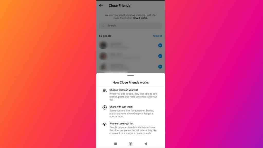 How to share your Instagram posts, stories & reels with only close friends: Easy tag