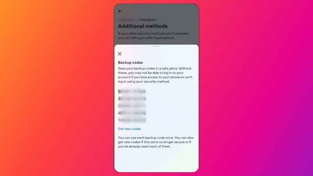 Instagram backup code: What it is & how to use it for account recovery
