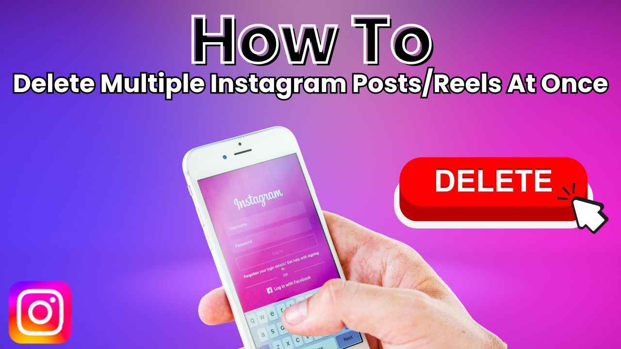 How to delete multiple Instagram posts or reels at once: Quick guide
