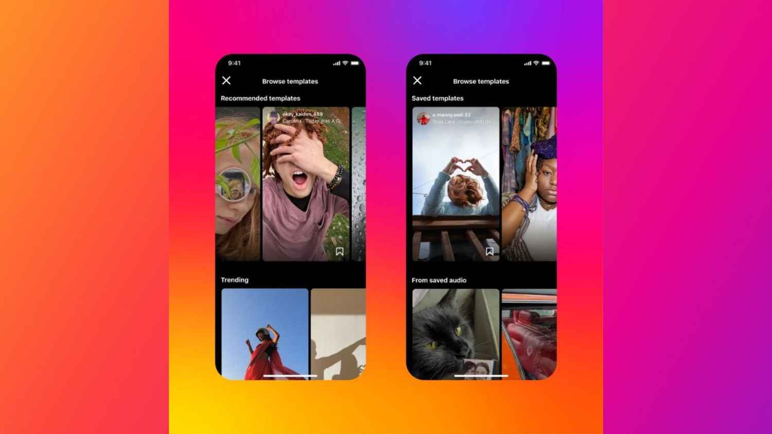 How to create Instagram reels using templates Quick guide