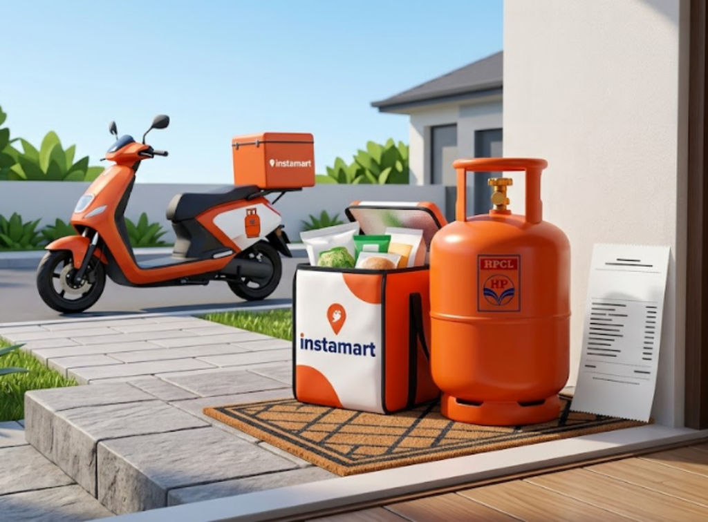 Instamart LPG cylinder