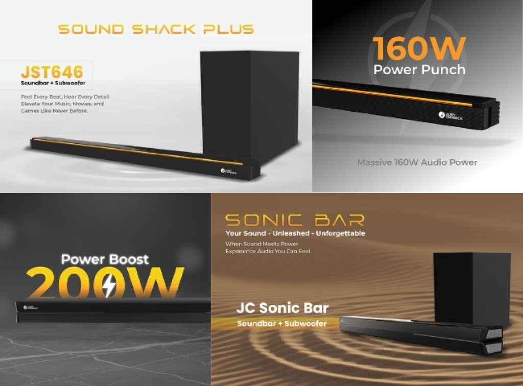 JUST CORSECA new soundbars