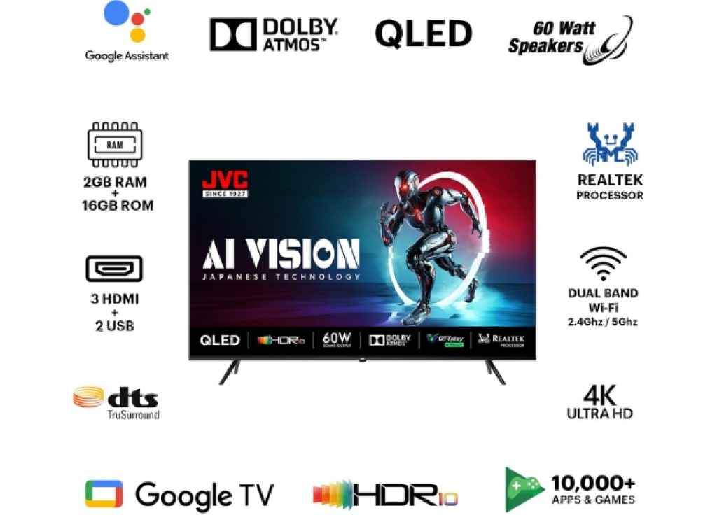 JVC QLED Smart tv