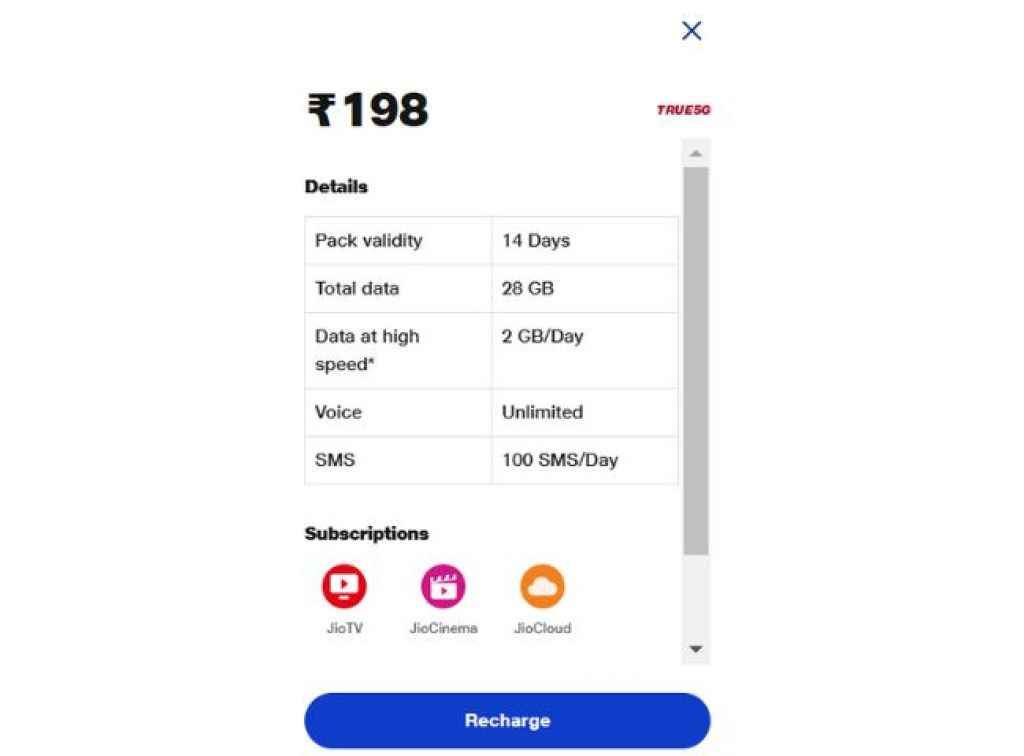 Jio 198