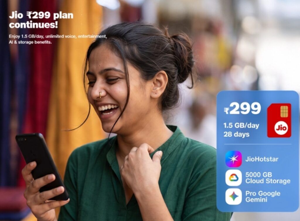Jio 299 Plan news