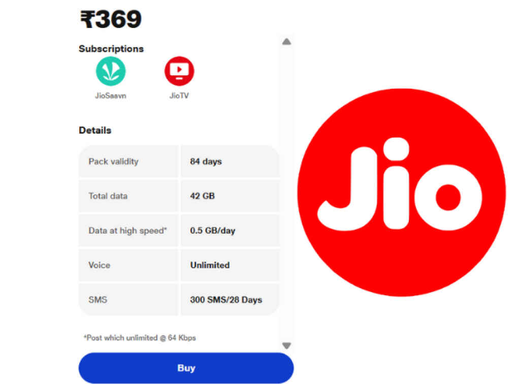 JioBharat Phone Plan