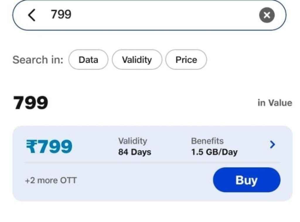 Jio plans not listed, Jio 84 days plan, Jio 22 days plan, Jio daily data plans, Jio 1.5GB per day plan, Jio recharge MyJio app, Jio third party recharge apps, Jio plan not on website, Jio 799 plan PhonePe recharge, Jio 799 plan RED app, Jio recharge from UPI apps, Jio latest plans August 2025,