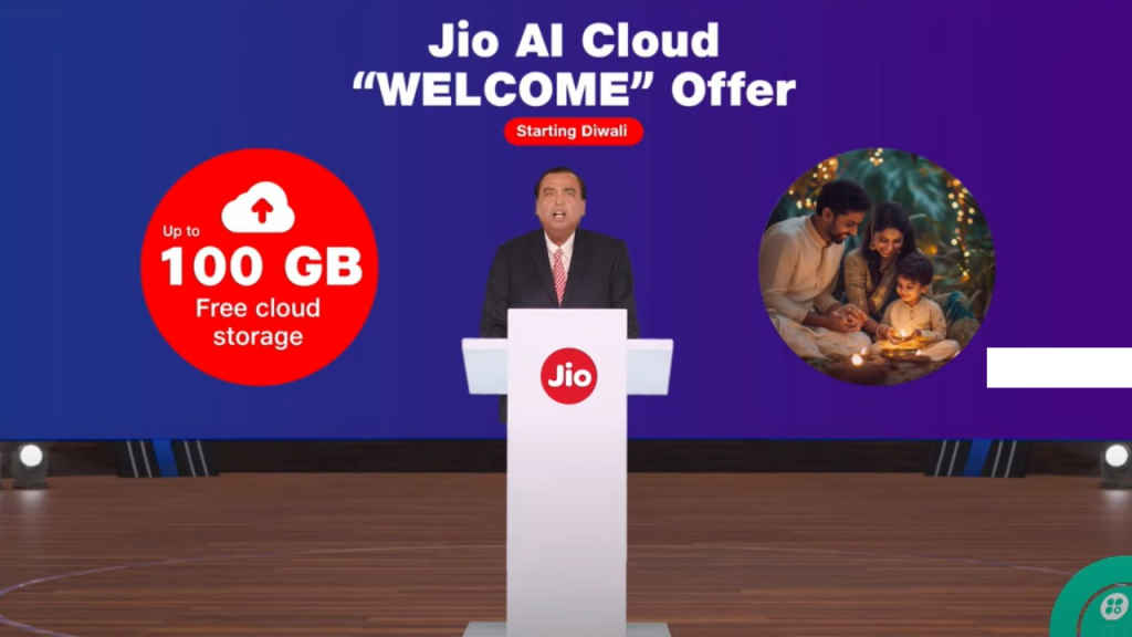 Jio AI Cloud with Welcom Offer