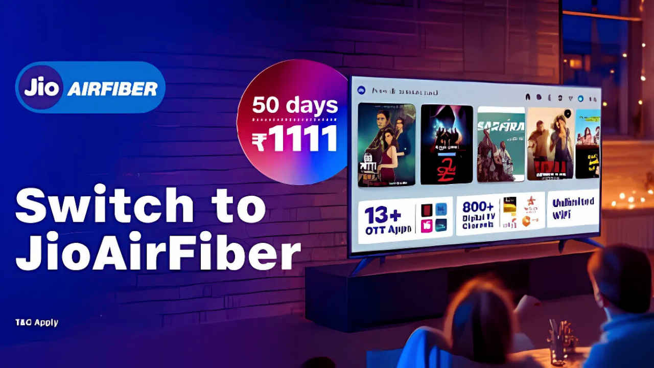 AirFiber Offer: ಜಿಯೋ ಏರ್ ಫೈಬರ್‌ನ ಹೊಸ ಆಫರ್‌ನಲ್ಲಿ 1000 ರೂಗಳ ಡಿಸ್ಕೌಂಟ್! ಬರೋಬ್ಬರಿ 50 ದಿನಗಳಿಗೆ ಬಳಸಿ!