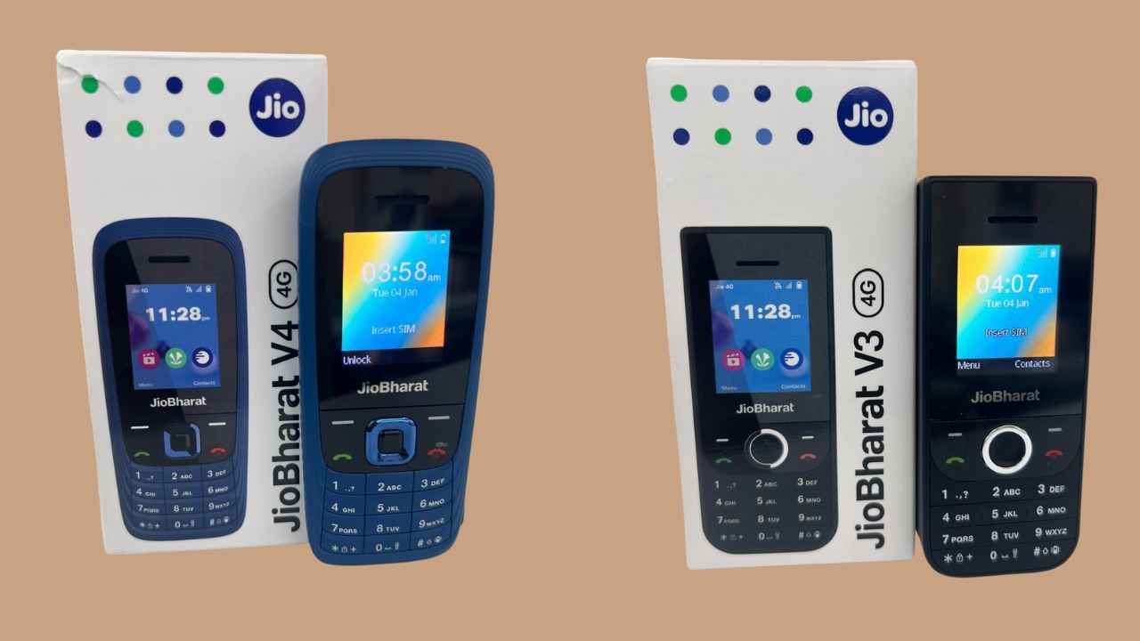 Jio Bharat V3 and V4: చవక ధరలో రెండు కొత్త 4G ఫీచర్ ఫోన్లు లాంచ్ చేసిన జియో.!