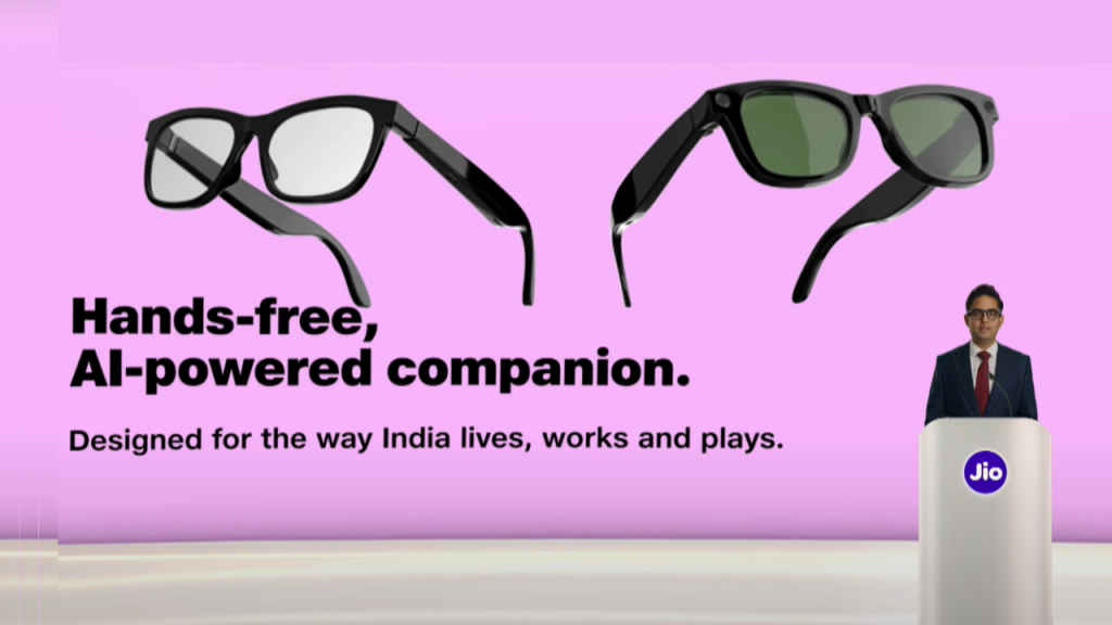 JioFrames an AI-powered glasses