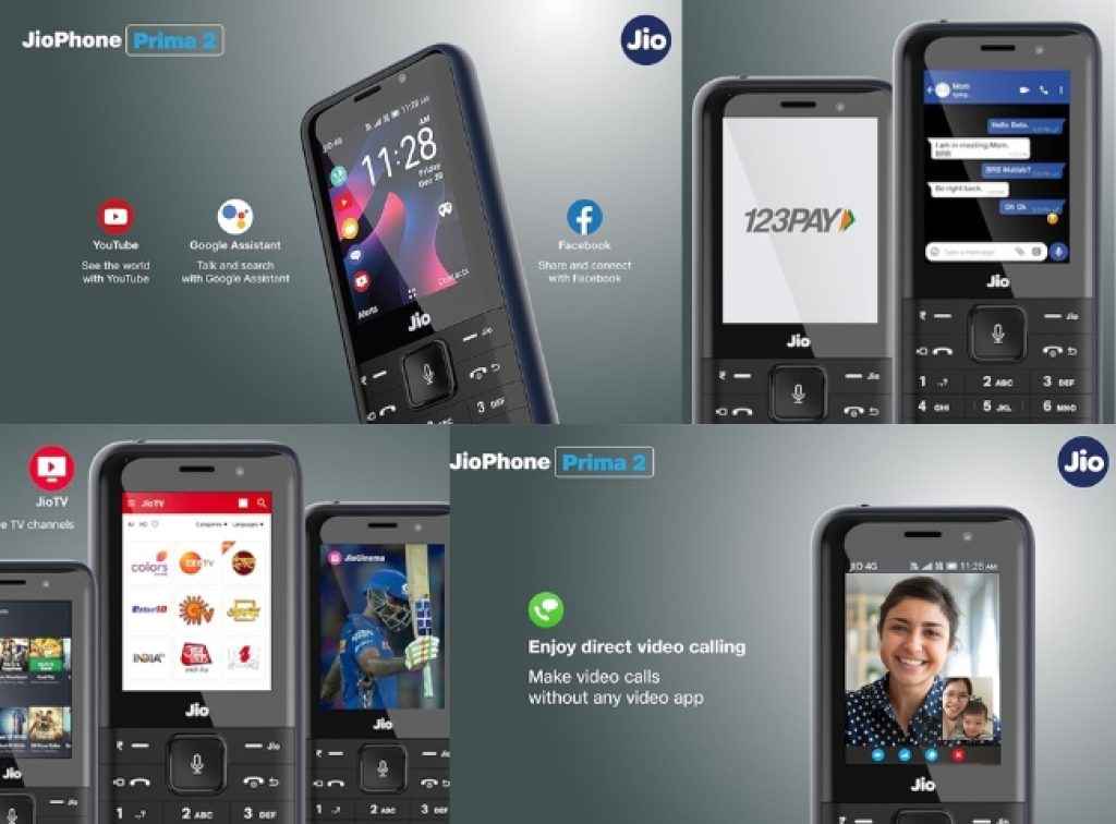 Jio Phone Prima 2 Features