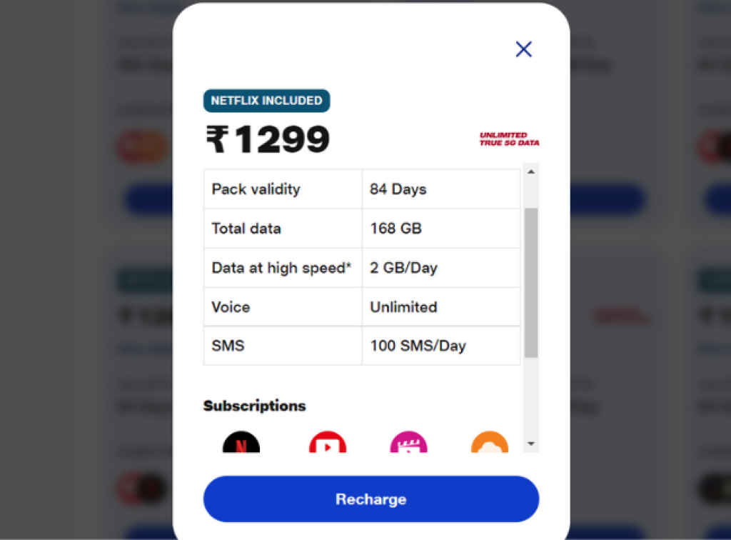 Jio Rs 1299 Plan