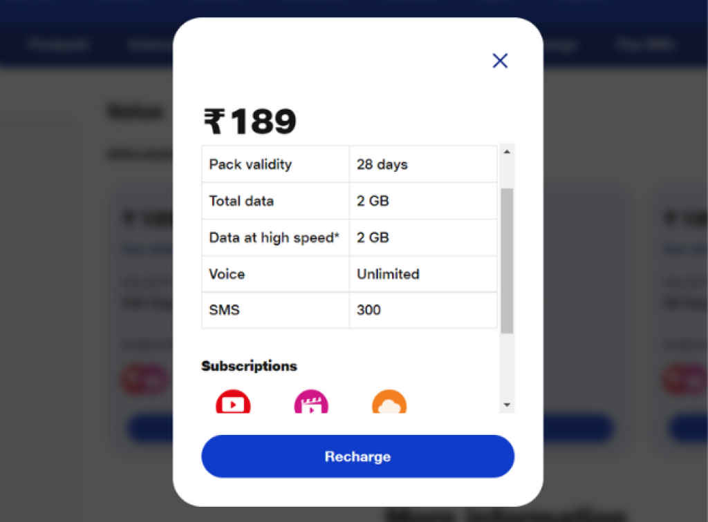 Jio Rs 189 Plan