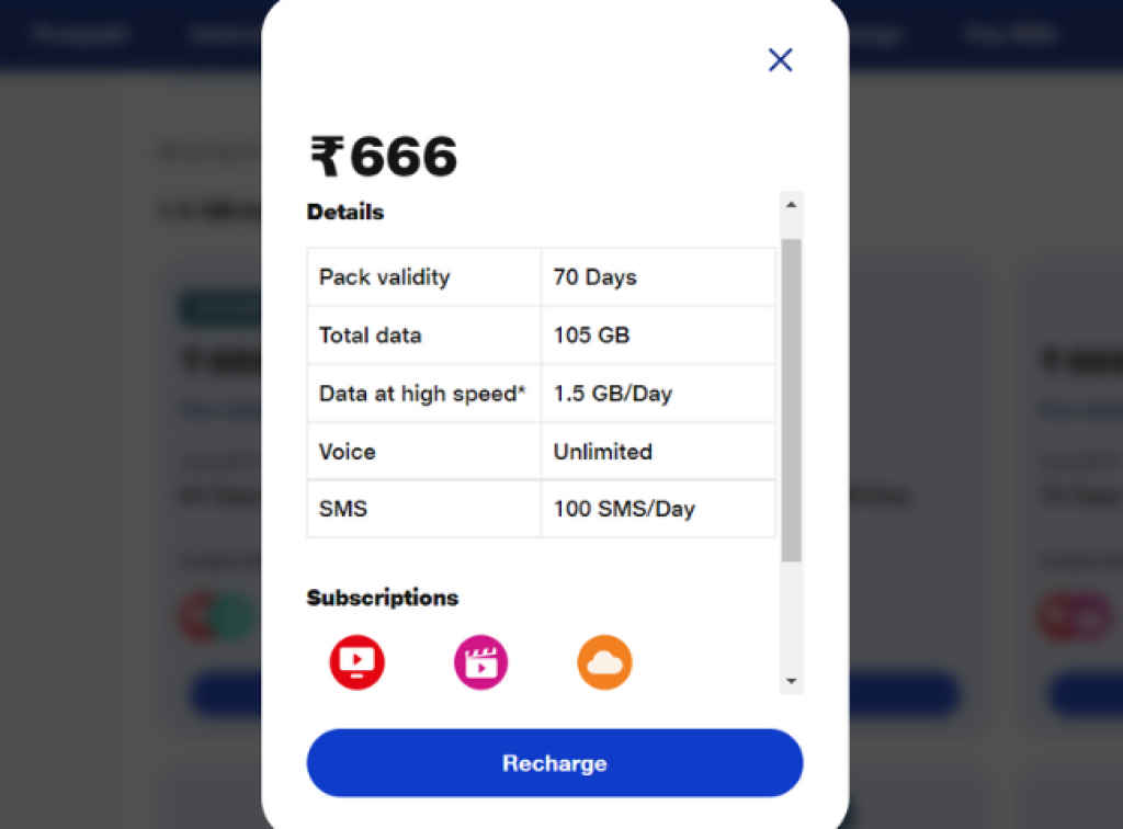 Jio Rs 666 Plan