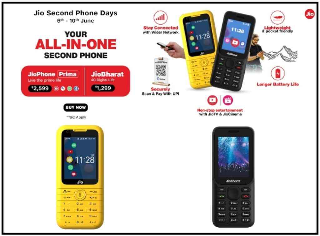 Jio Second Phone Days