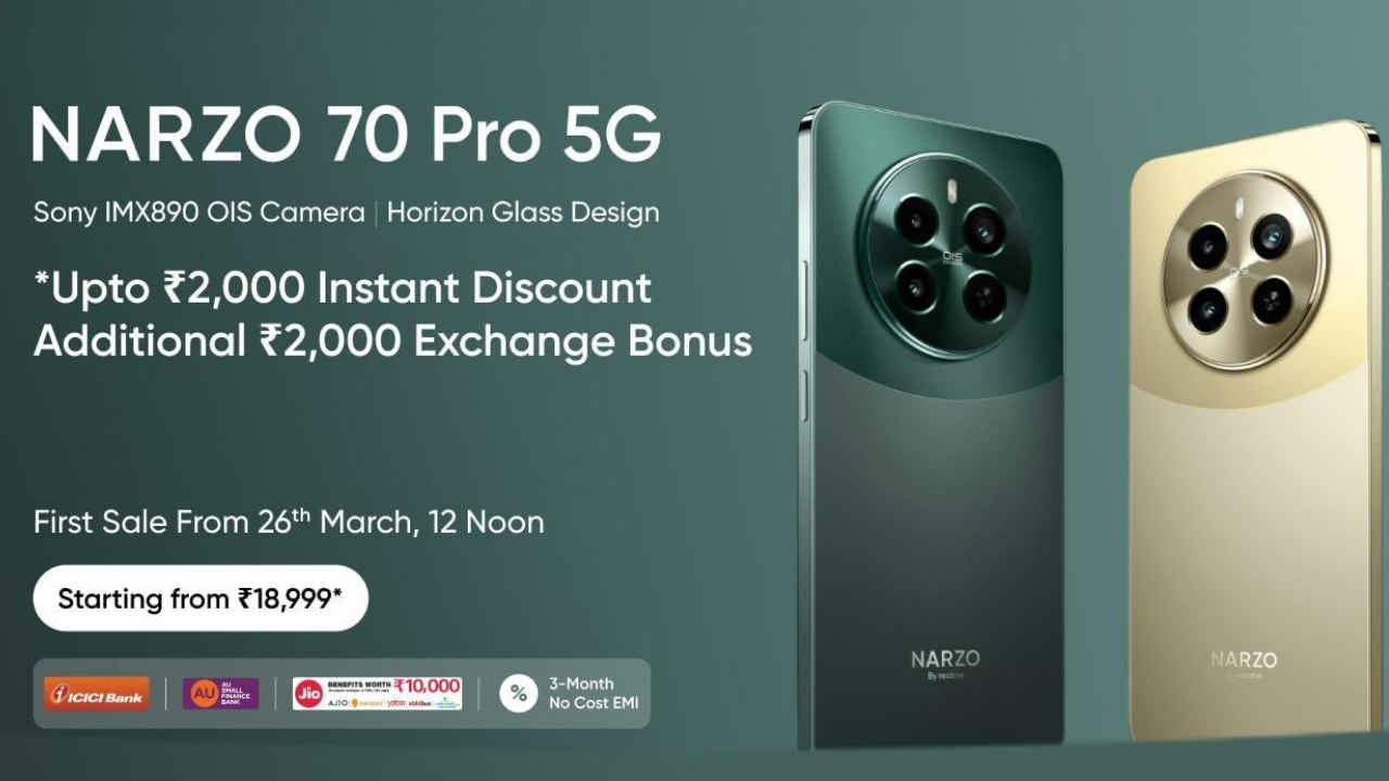 Realme Narzo 70 Pro 5G ಖರೀದಿಸುವವರಿಗೆ Jio ಅದ್ದೂರಿಯ 10,000 ರೂಗಳ ಕಾಂಬೋ ಆಫರ್ ನೀಡುತ್ತಿದೆ!