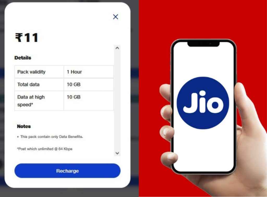 jio rs 11 plan offers unlimited data to defeat bsnl and airtel