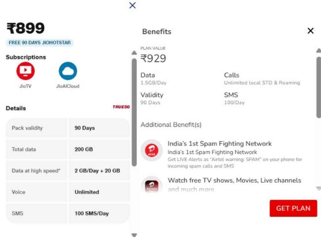 Jio vs Airtel