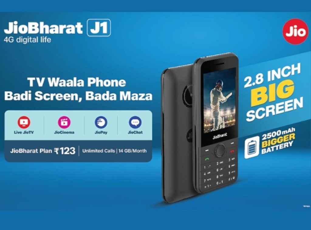 JioBharat J1 4G Features