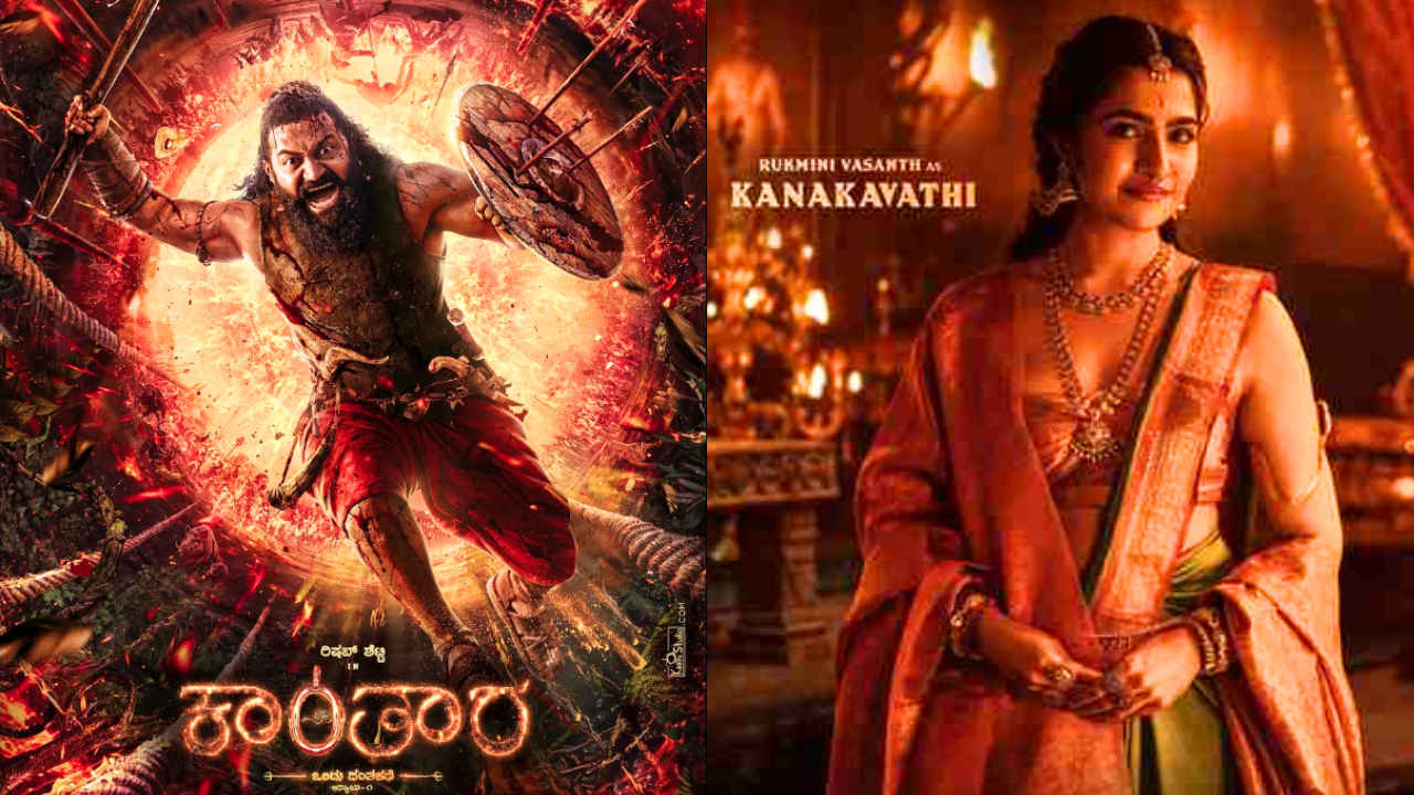 Kantara: Chapter 1 ರಿಷಬ್ ಶೆಟ್ಟಿಗೆ ಜೋಡಿಯಾದ ರುಕ್ಮಿಣಿ ವಸಂತಳ ಫಸ್ಟ್ ಲುಕ್ ರಿಲೀಸ್