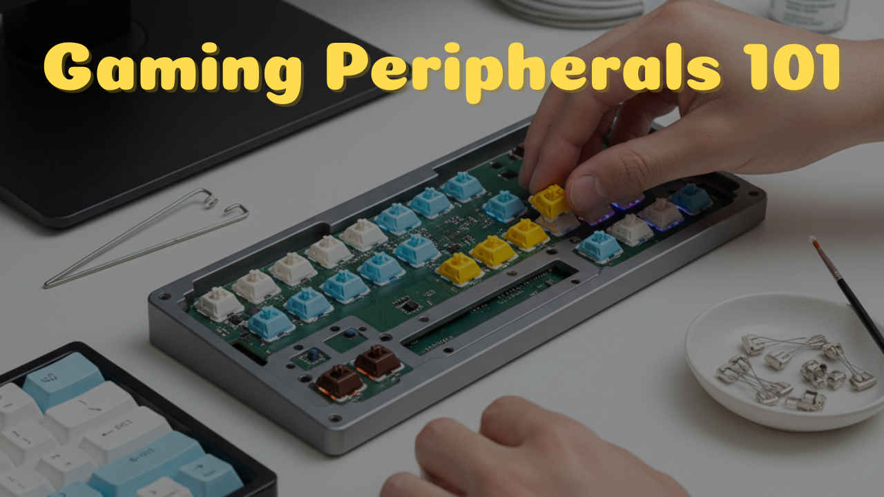Gaming peripherals 101: Your guide to building a custom mechanical keyboard