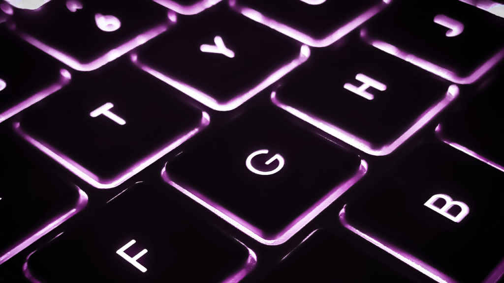 Keyboard for coding laptop