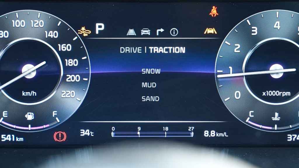 Kia Sonet X-Line 2024 Traction Modes