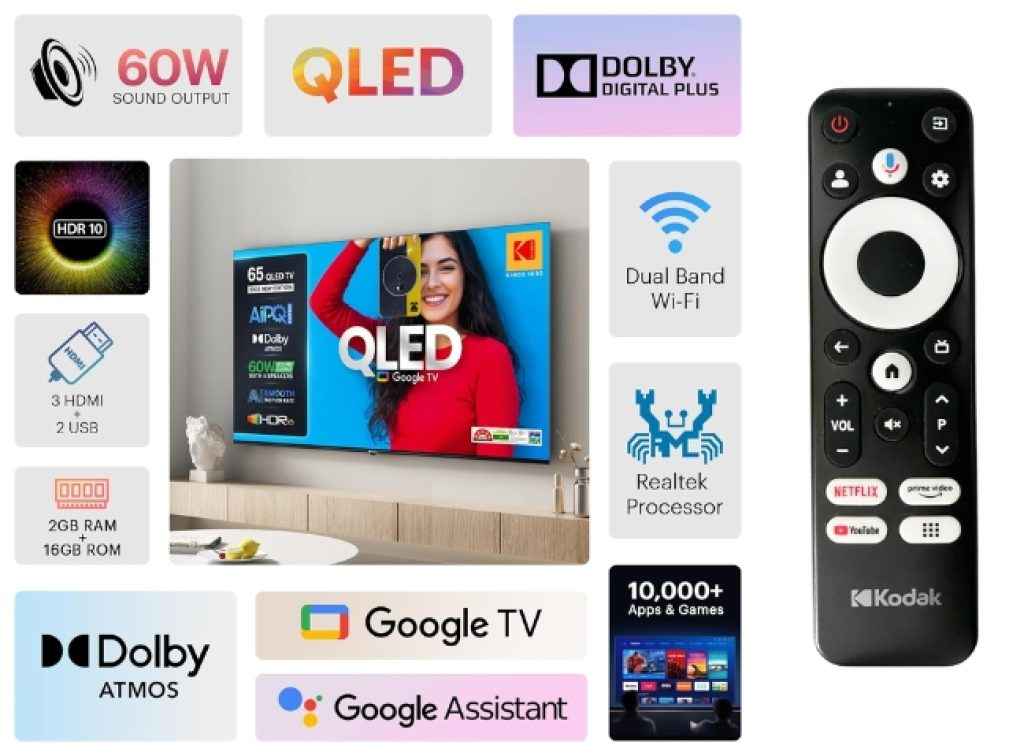 Kodak Matrix QLED Smart Tv