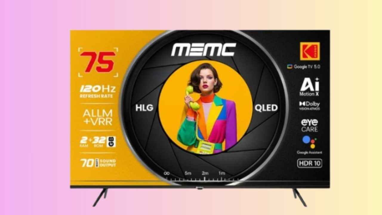 Kodak யின் புதிய QLED TV அறிமுகம் 75-இன்ச் சைஸில் Google TV சப்போர்டுடன் 70W அவுட்புட் வேற லெவல் அம்சங்கள் இருக்கு