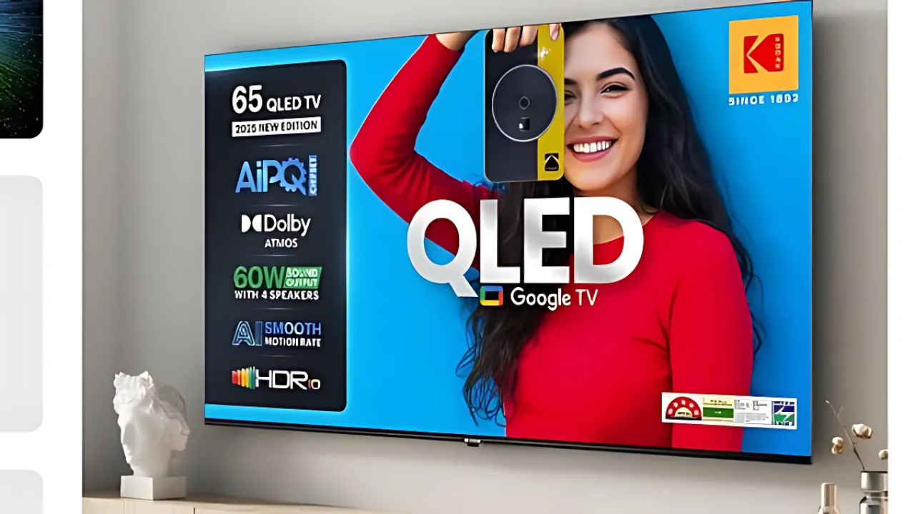 দুর্গাপুজোর আগেই Kodak লঞ্চ করল দুর্দান্ত সাউন্ড কোয়ালিটি সহ QLED Google TV, দাম 18799 টাকা থেকে শুরু