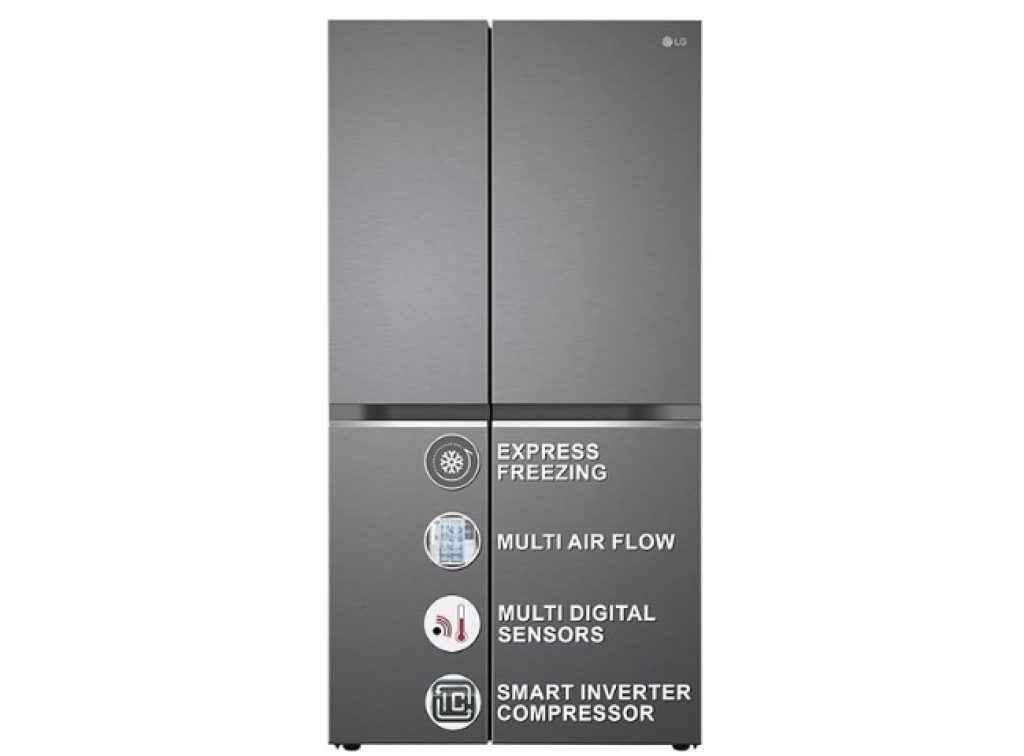 LG 655L Frost-Free Inverter Side-By-Side Refrigerator on Amazon Summer Sale