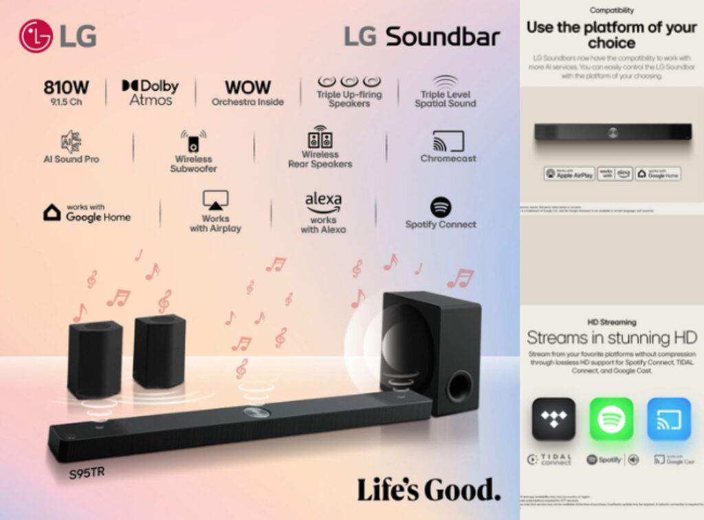 LG 9.1.5 Dolby Atmos soundbar deal