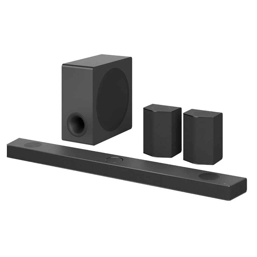 LG S95QR 9.1.5 ch soundbar with Dolby Atmos and Surround Speakers