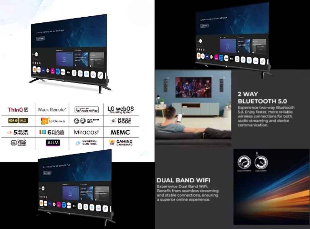 LG ThinQ QLED Smart Tv