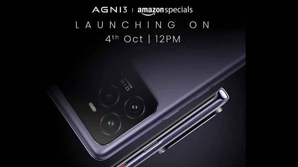 Lava AGNI 3 launching with new customizable action key on 4th October