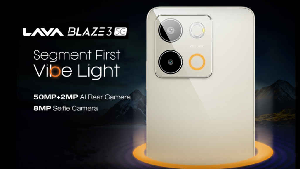 Lava Blaze 3 5G to launch in india soon with 50MP AI camera and more