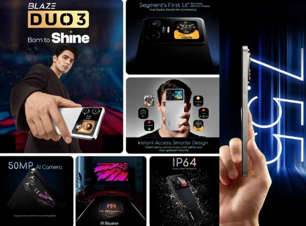 Lava Blaze Duo 3 5G with dual screen launched in India