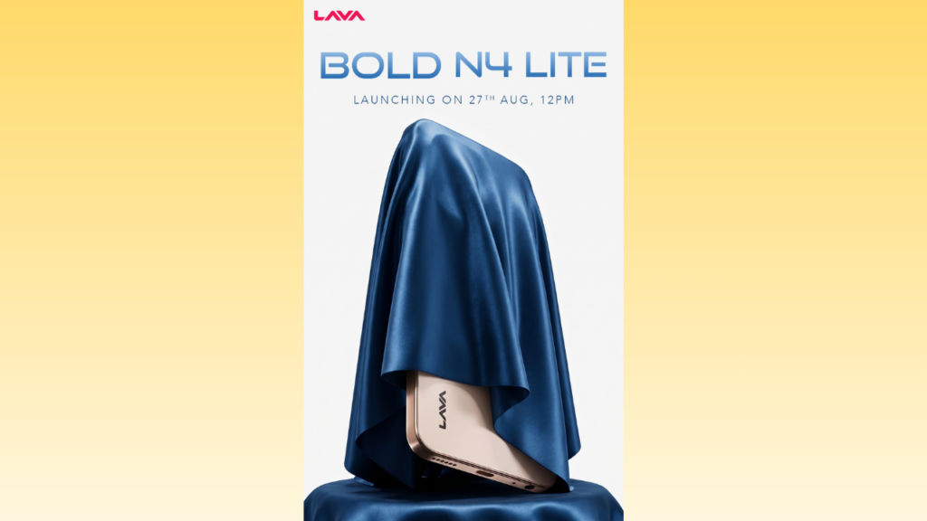 Lava Bold N4 Lite Launching in India Tomorrow