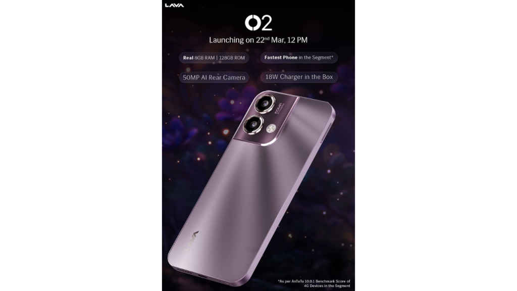 Lava O2 to launch in India on March 22: Here's what to expect
