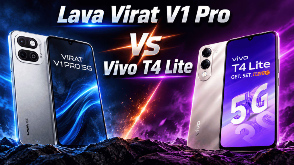 Lava Virat V1 Pro vs Vivo T4 Lite