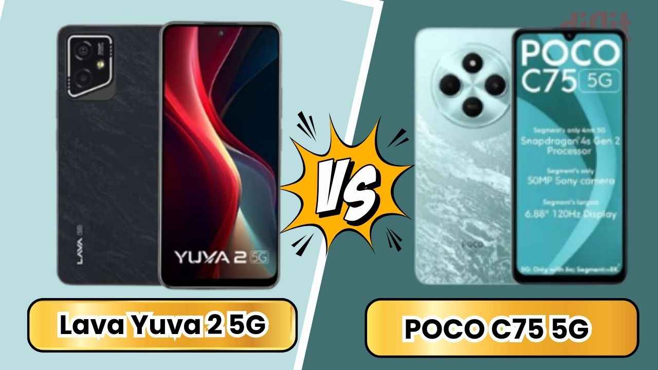 Lava Yuva 2 5G vs POCO C75 5G:இந்த ரூ,10,000 ரேஞ்சில் வரும் இந்த இரு போனில் எது பெஸ்ட்?