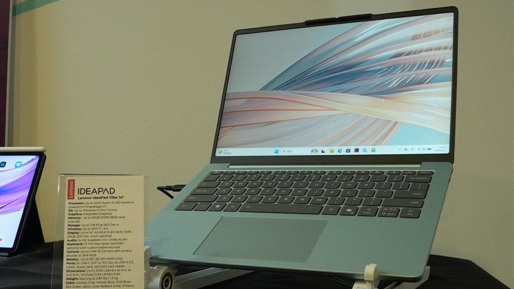 Lenovo IdeaPad Vibe Front View
